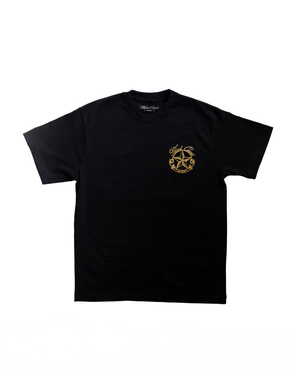 Gold Filigree T-Shirt 'Black'