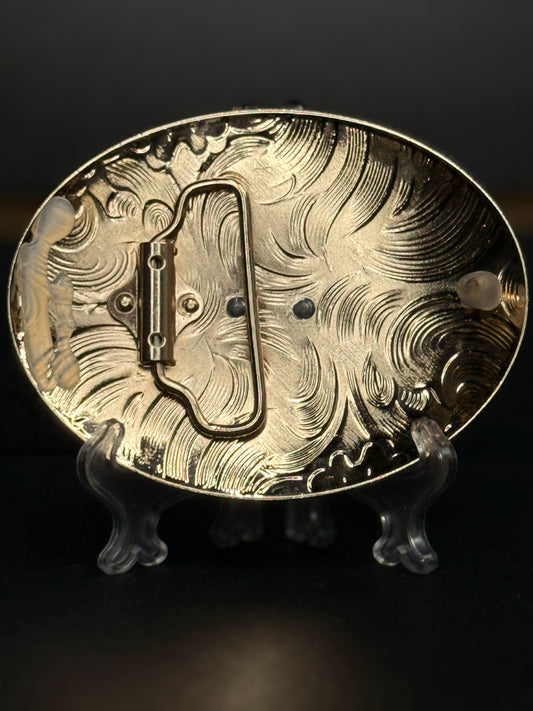 Longhorn Belt Buckle