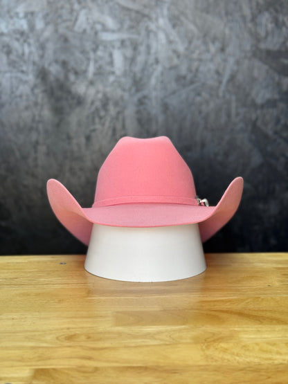 4X ‘Damian’ Pink Felt Hat