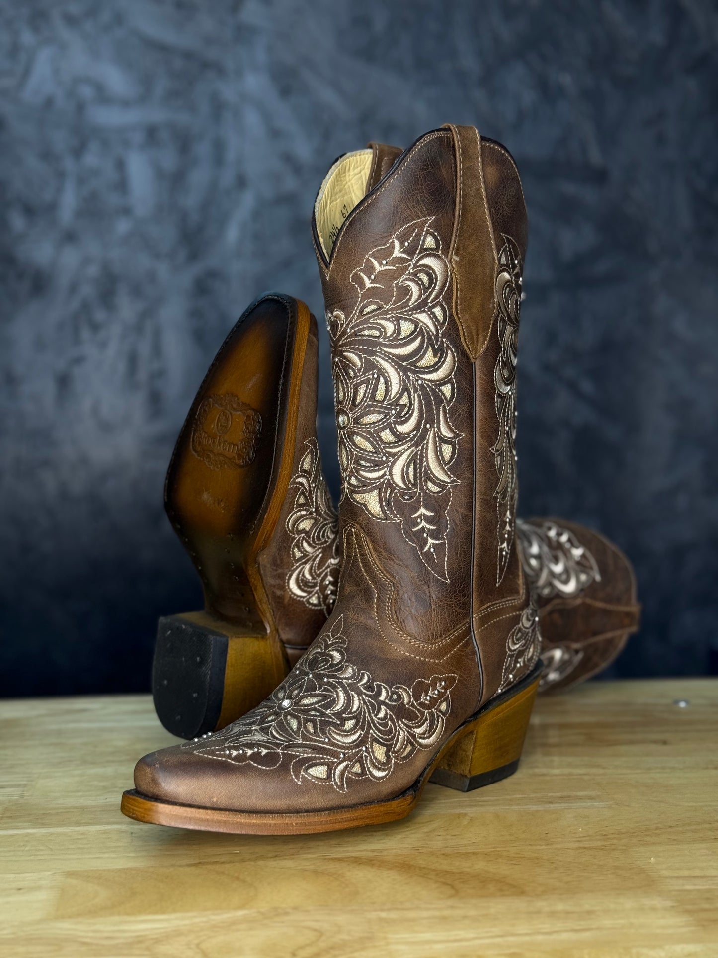 ‘Sunflower’ Snip Toe Boot