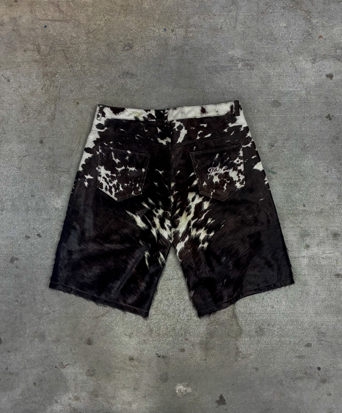 Cowhide shorts 38