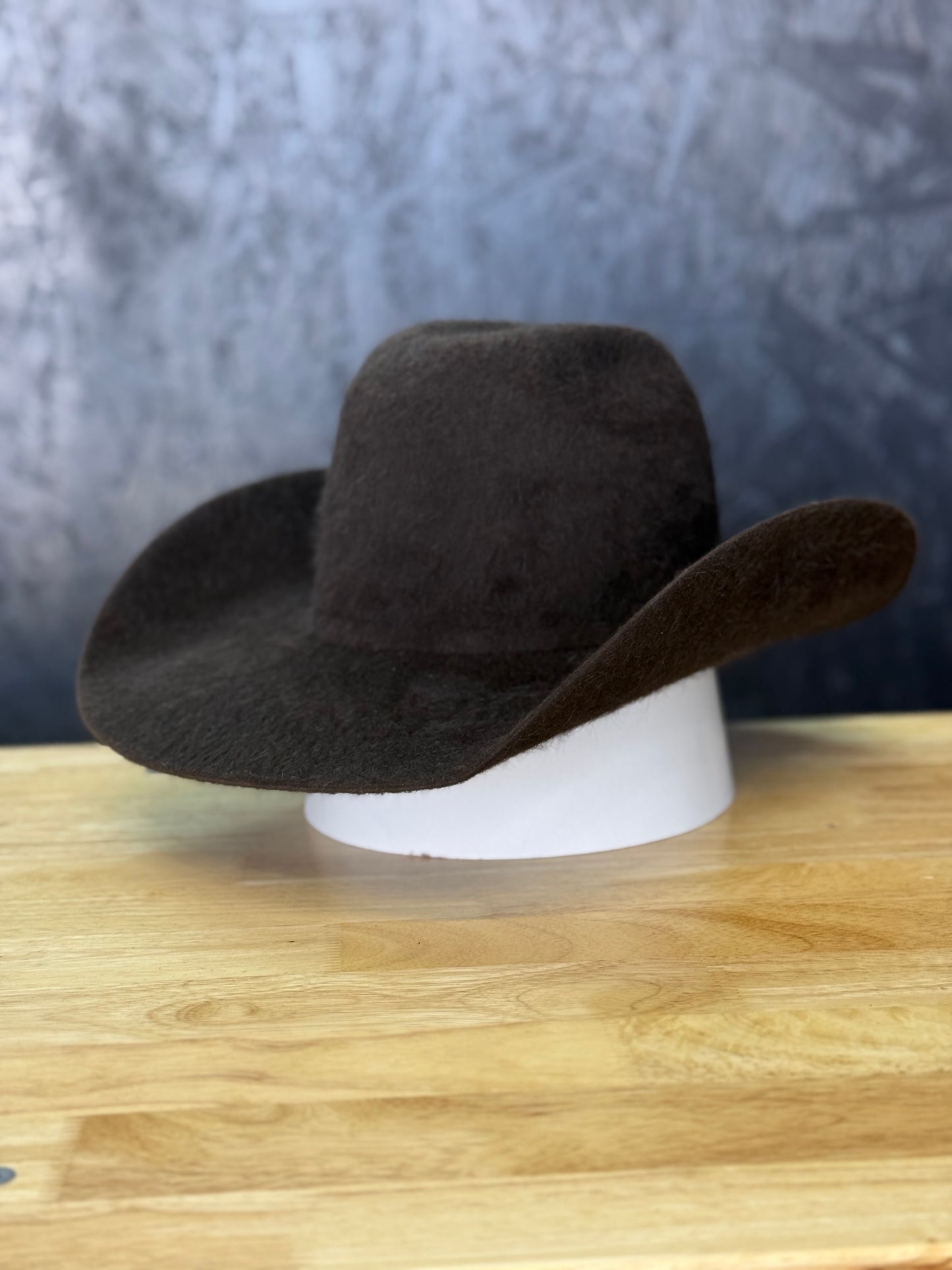 10x ’Chocolate’ Open Crown Grizzly Felt Hat