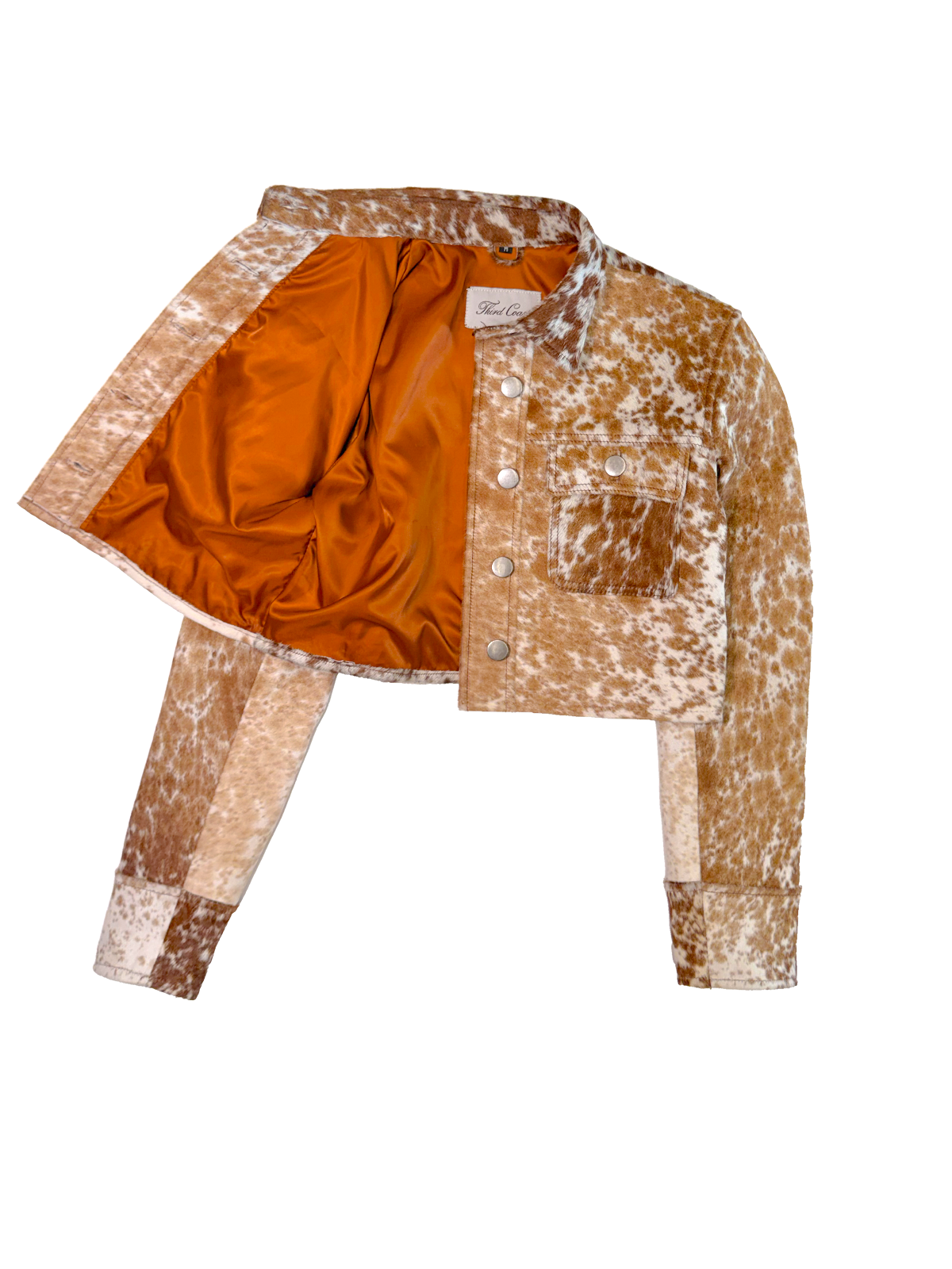 Ladies Cowhide Jacket | Red Angus