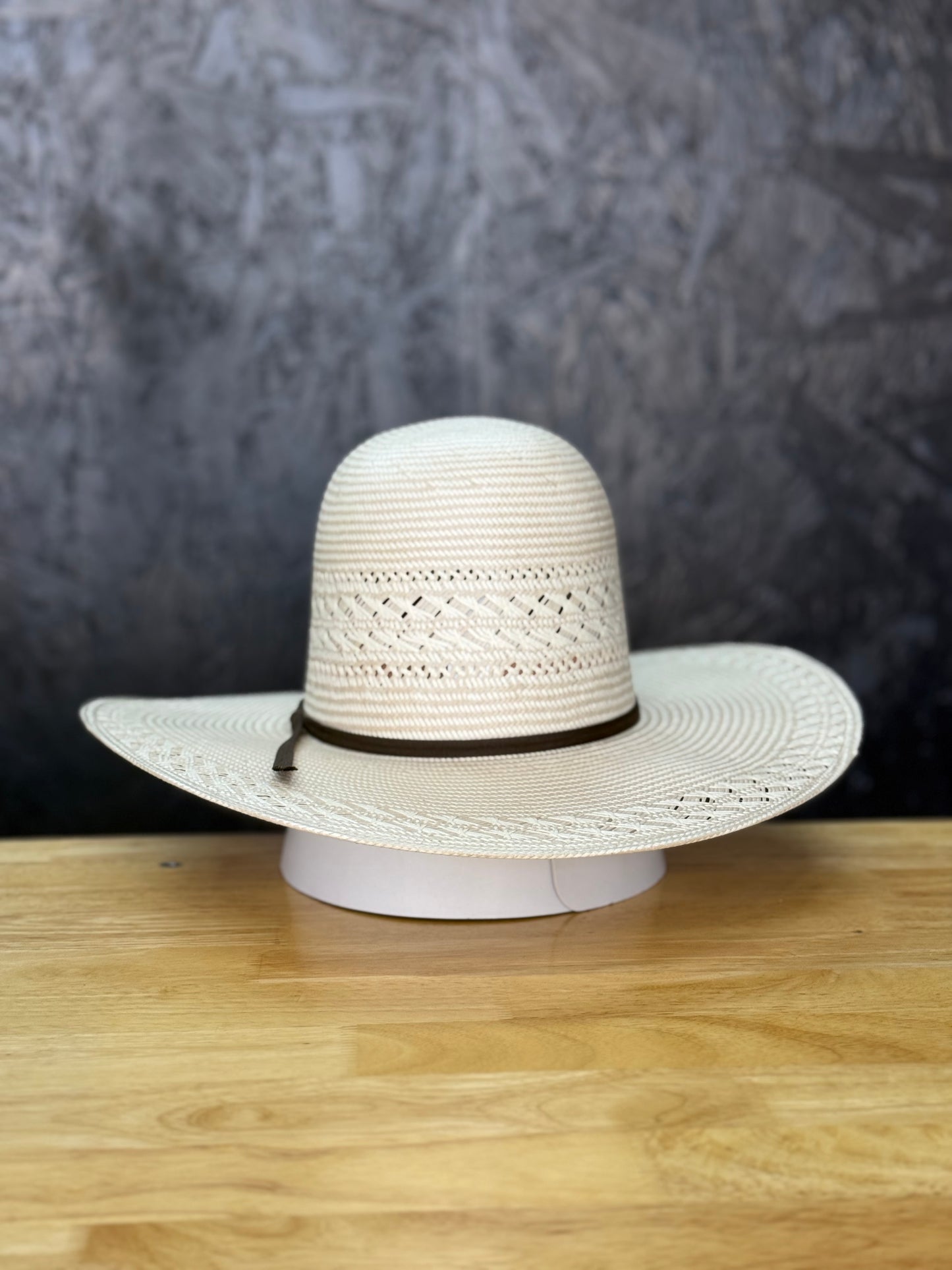 30x ‘Barbed Wire’ Open Crown Straw Hat