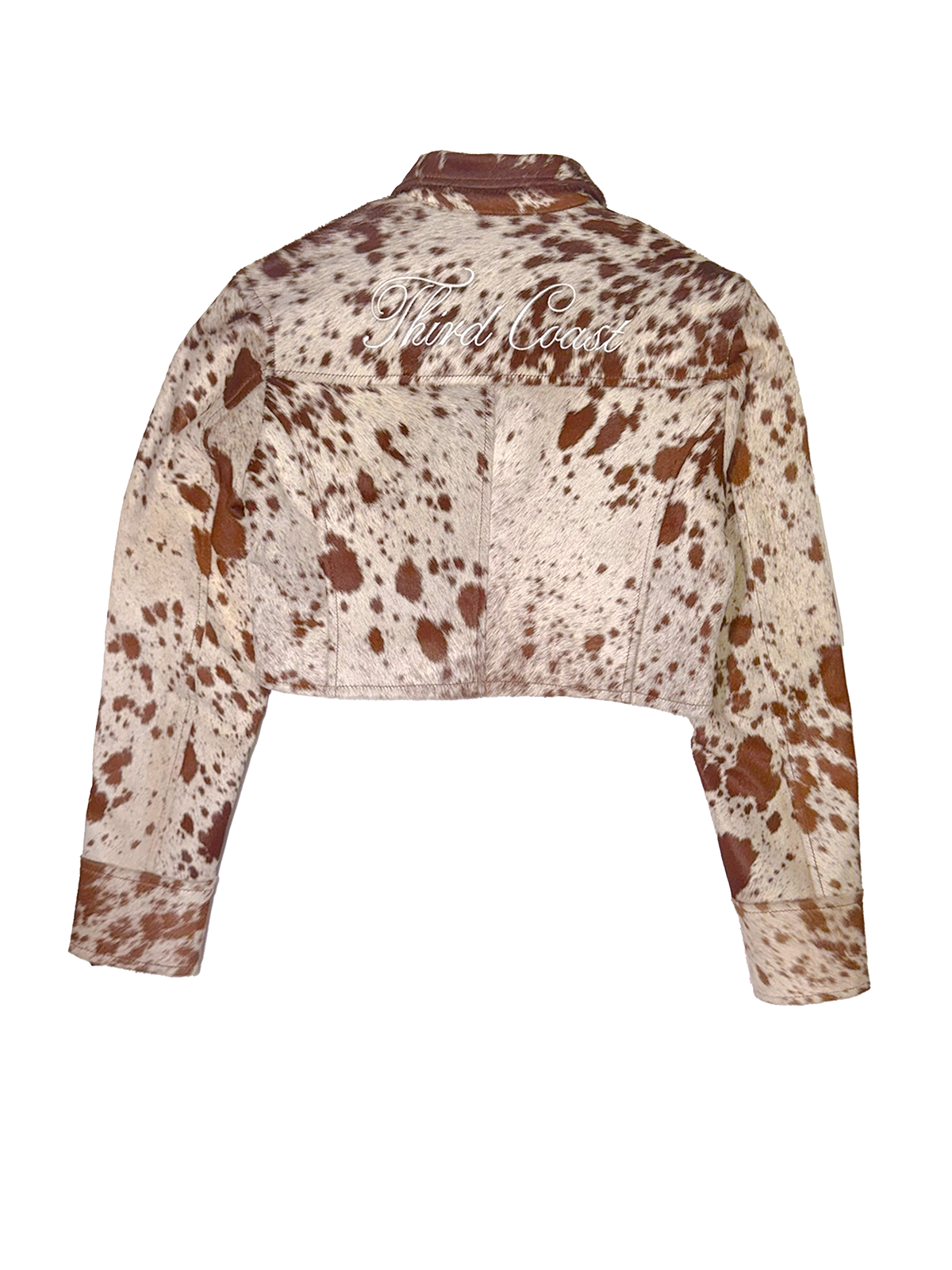 Ladies Cowhide Jacket | Red Angus