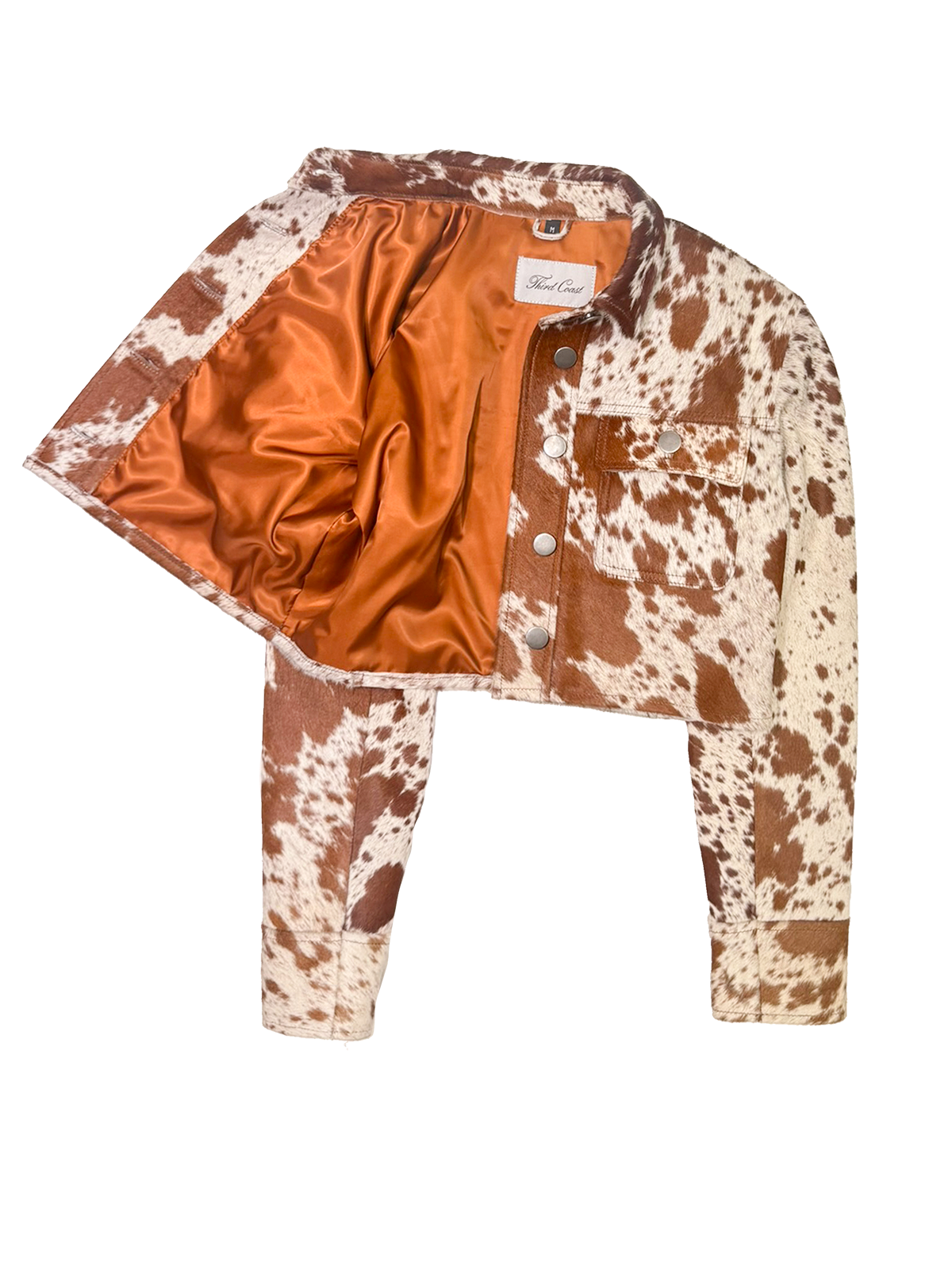 Ladies Cowhide Jacket | Red Angus