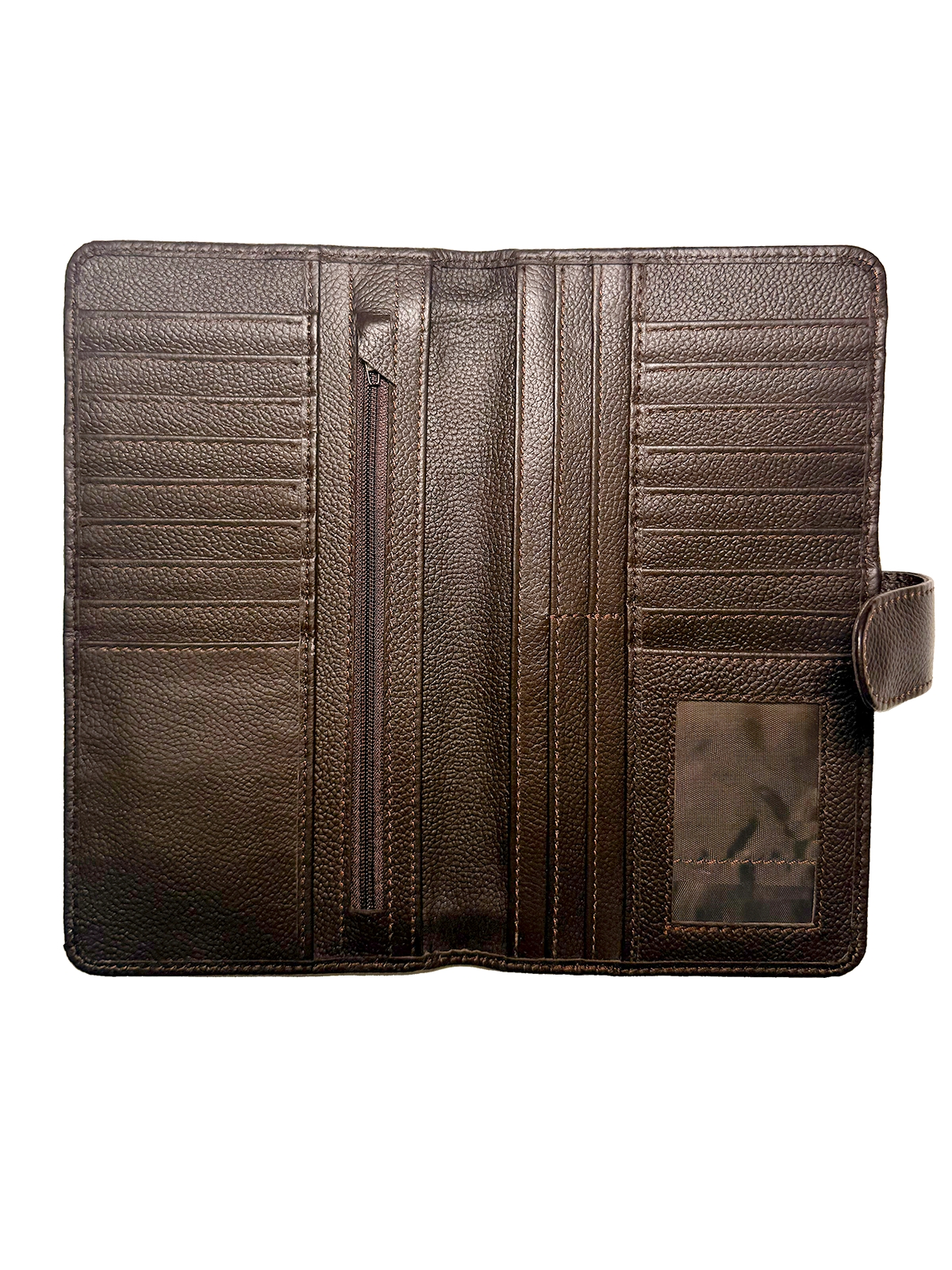 Cowhide Money Holder | Brown and White