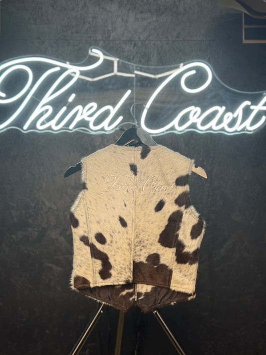 Women’s Cowhide Vest XS