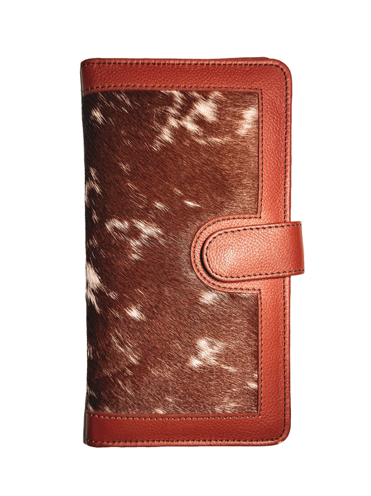 Cowhide Money Holder | Red Angus