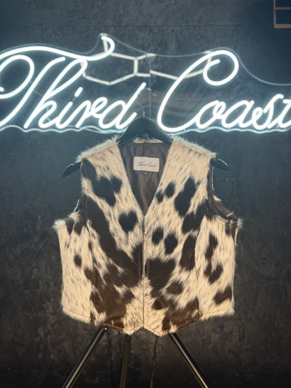 Women’s Cowhide Vest L