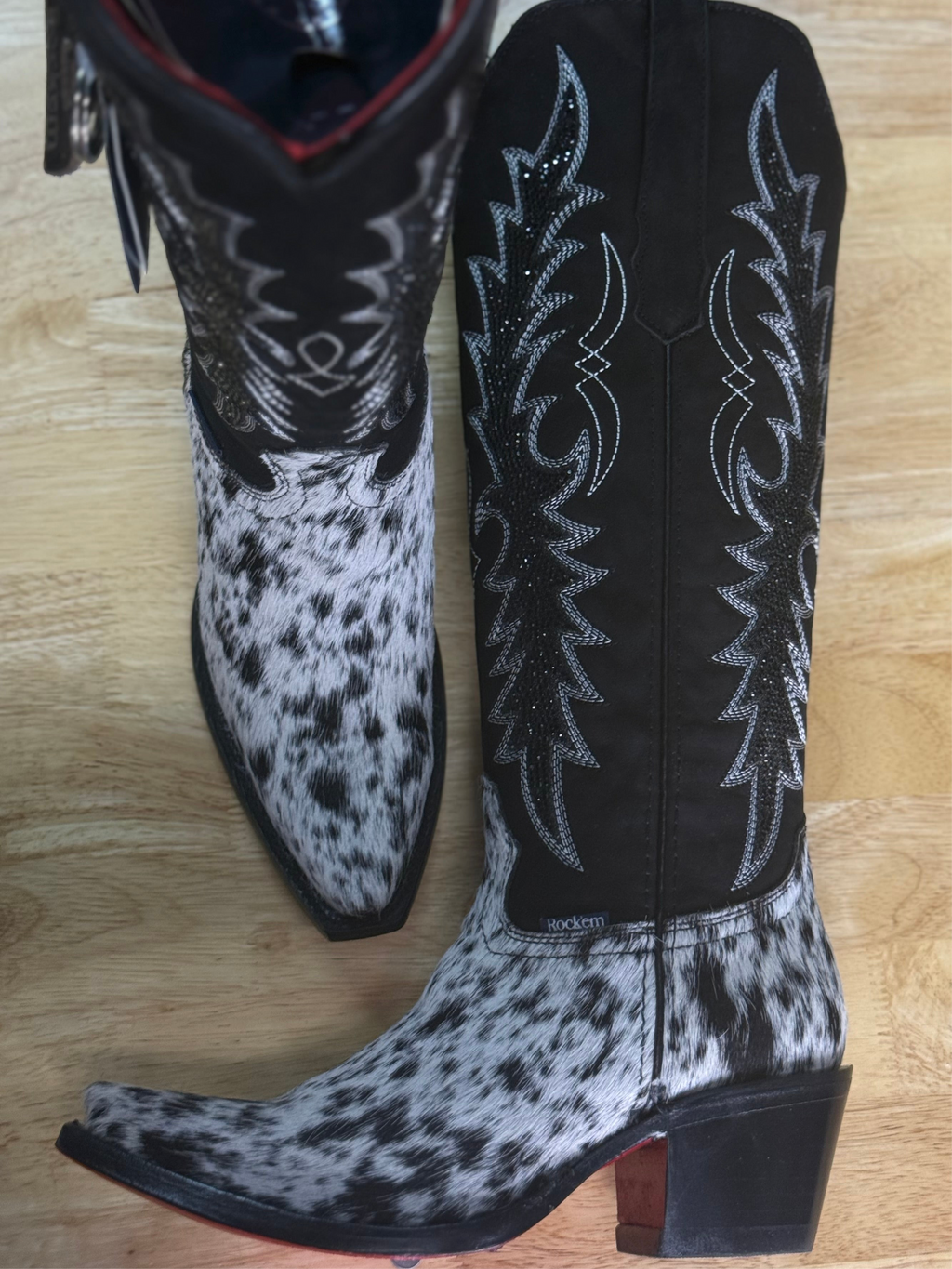 Rubi Tall Cowhide Boot