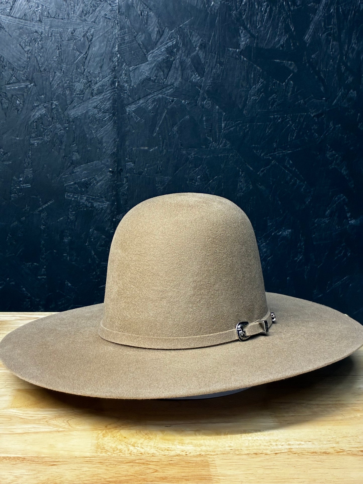 4X ‘Pecan’ Open Crown Felt Hat