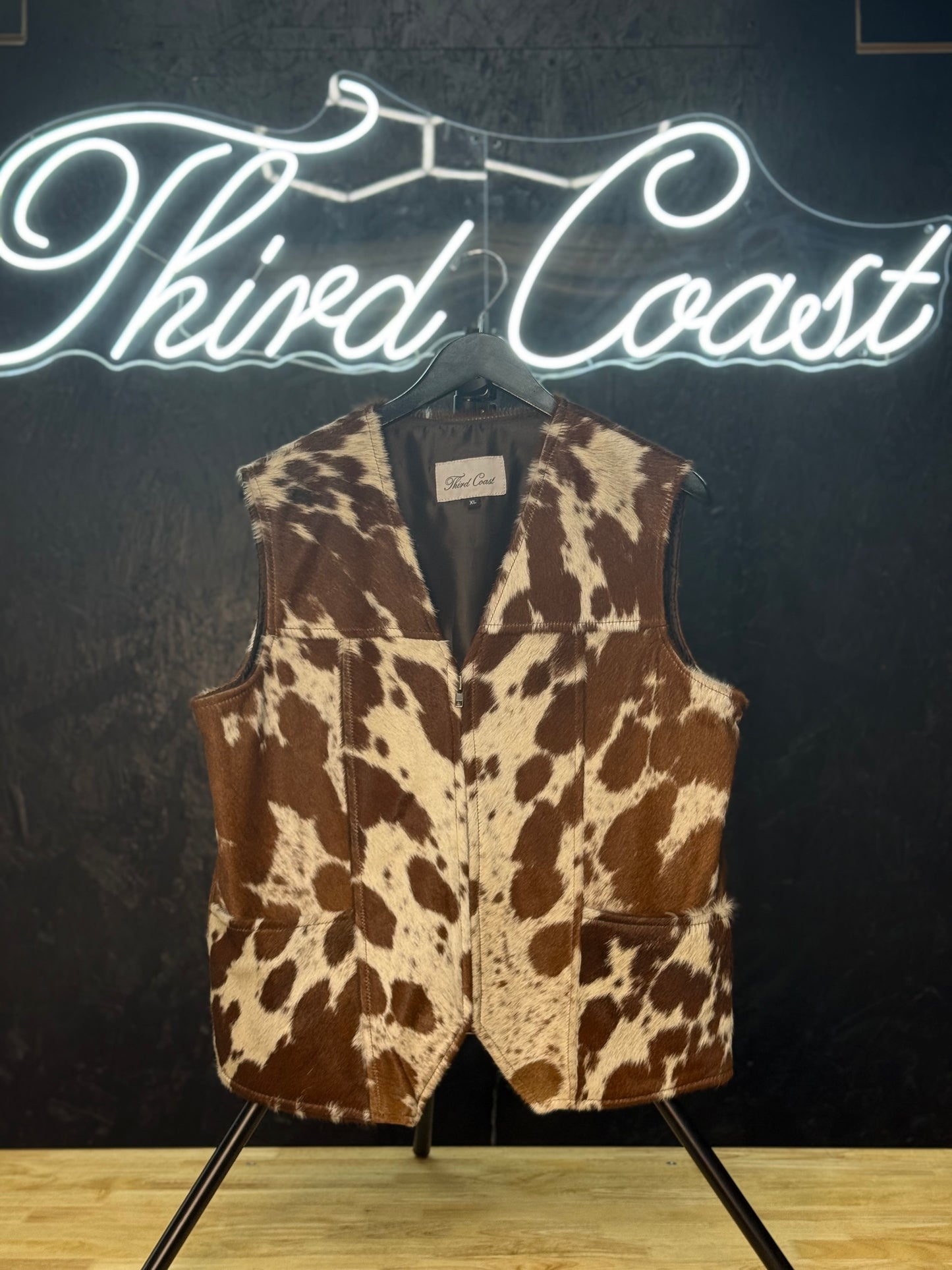 Cowhide Vest XL