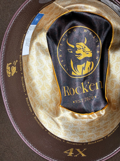 4X ‘Damian’ Brown Felt Hat