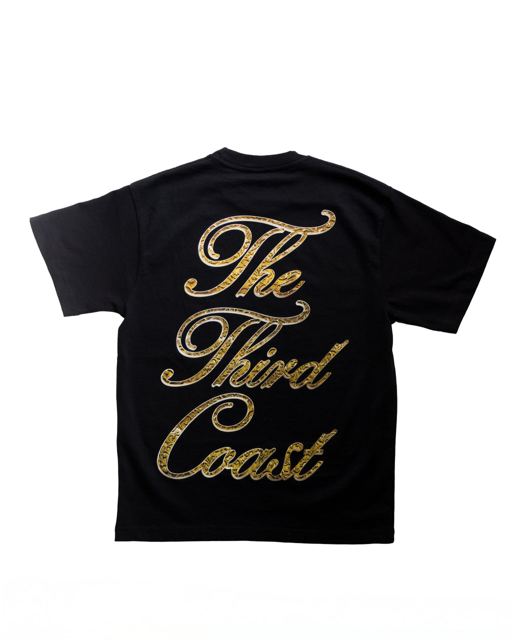 Gold Filigree T-Shirt 'Black'