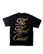 Gold Filigree T-Shirt 'Black'