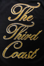 Gold Filigree T-Shirt 'Black'