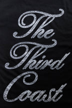 Silver Filigree T-Shirt 'Black'