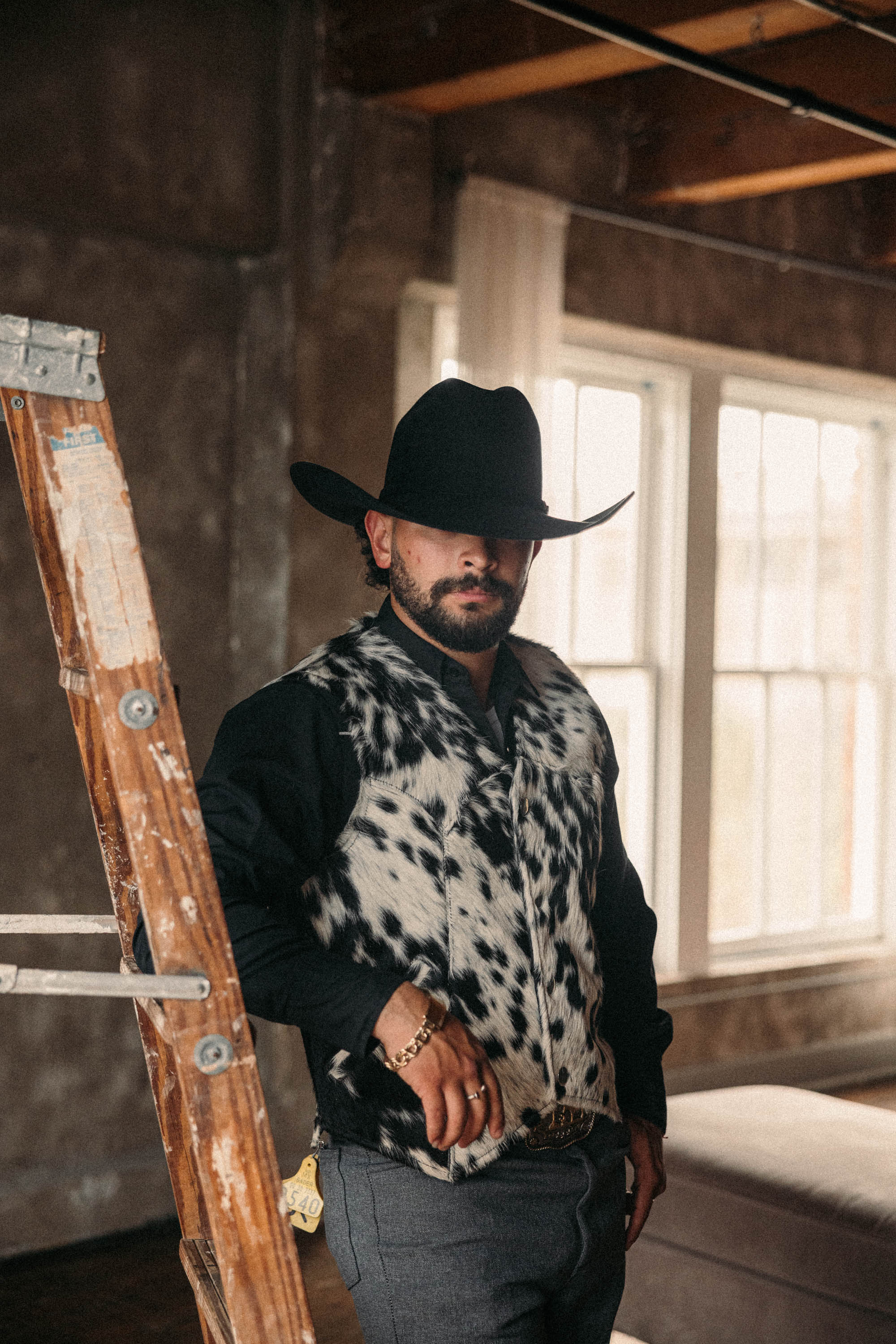 Heritage No. 1 Vest | Black and White