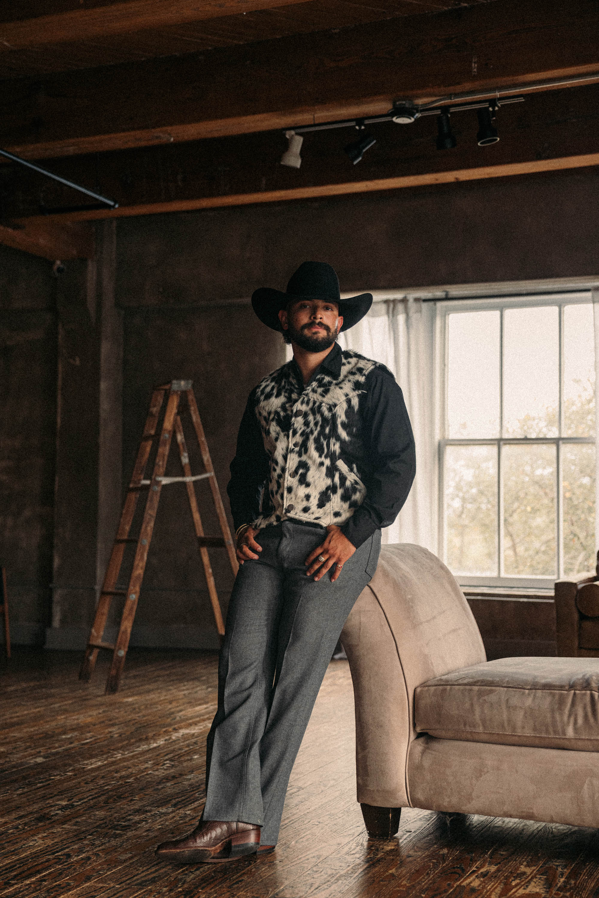 Heritage No. 1 Vest | Black and White