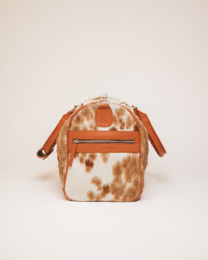 Cowhide Duffle | Red Angus
