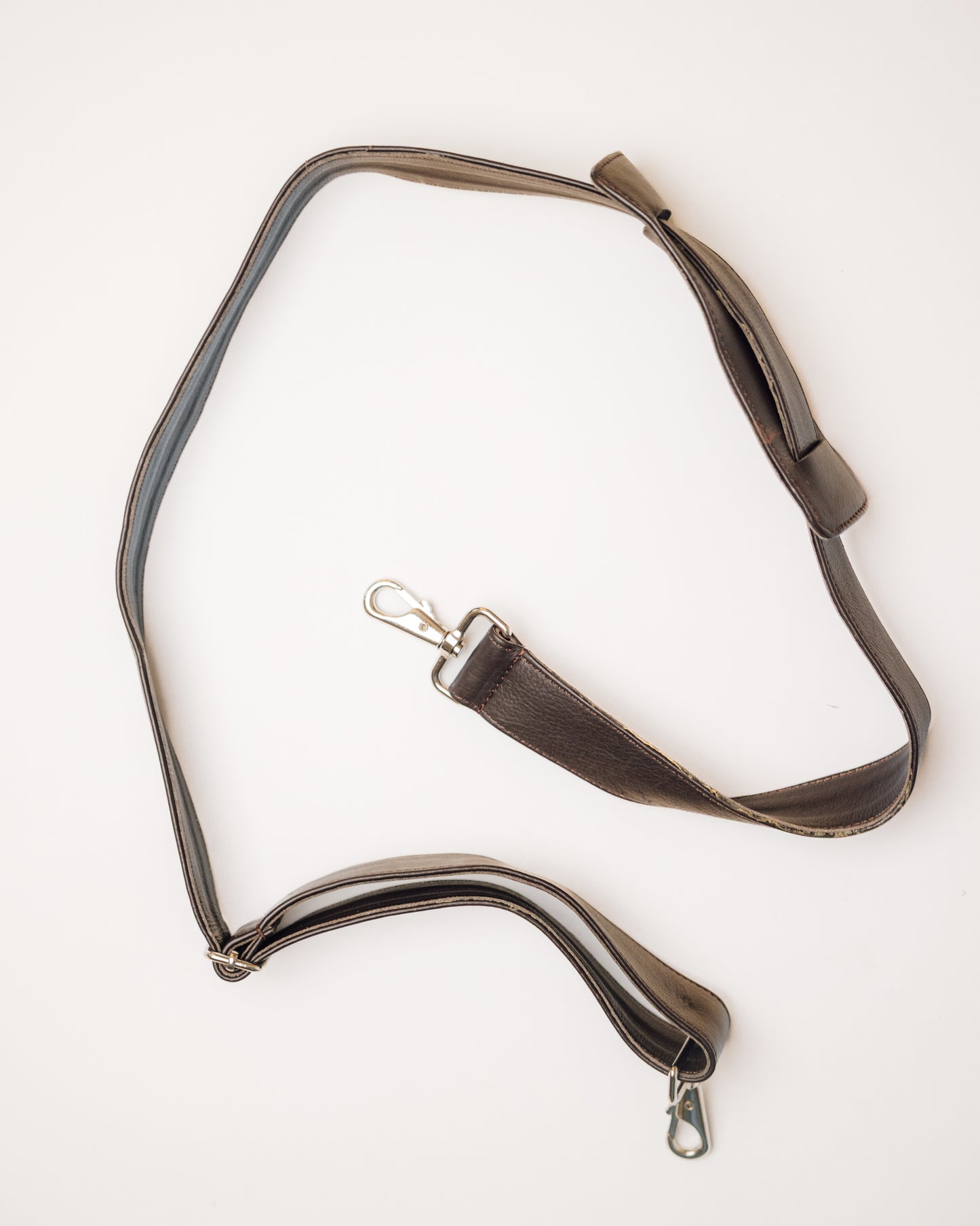 Cowhide Duffle | Brown and White