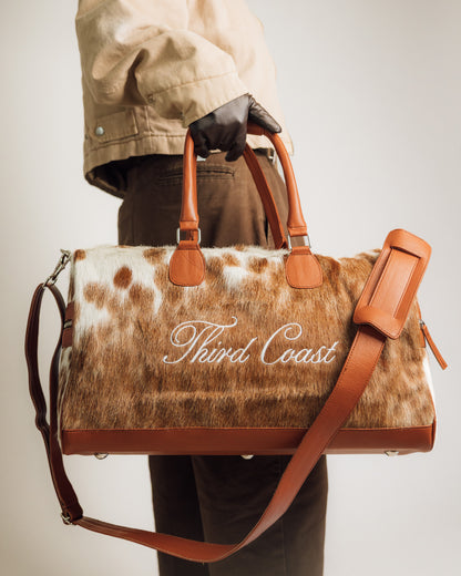 Cowhide Duffle | Red Angus