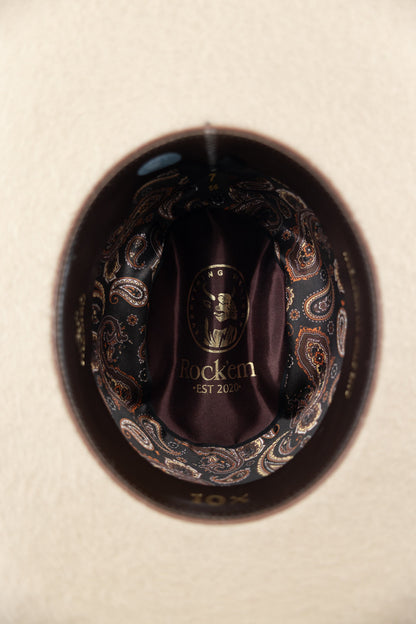 Silverbelly Grizzly | 10x Open Crown Felt