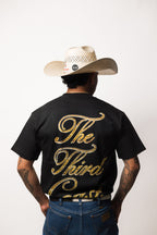 Gold Filigree T-Shirt 'Black'