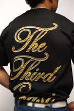 Gold Filigree T-Shirt 'Black'