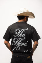 Silver Filigree T-Shirt 'Black'