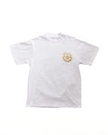 Gold Filigree T-Shirt 'White'
