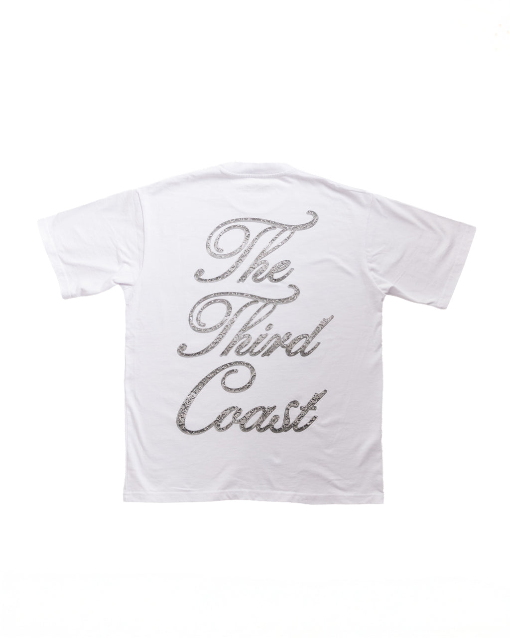 Silver Filigree T-Shirt 'White'