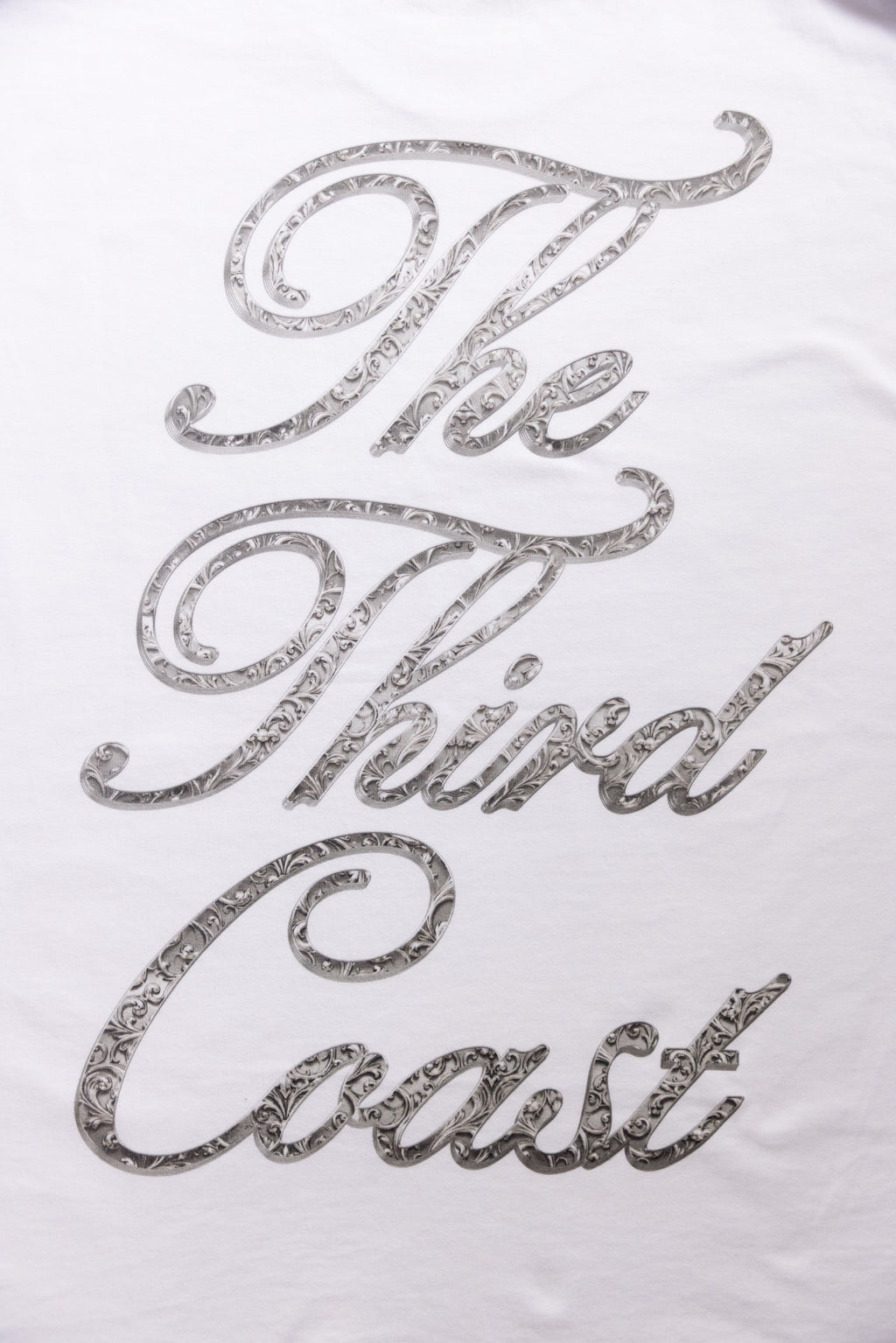 Silver Filigree T-Shirt 'White'
