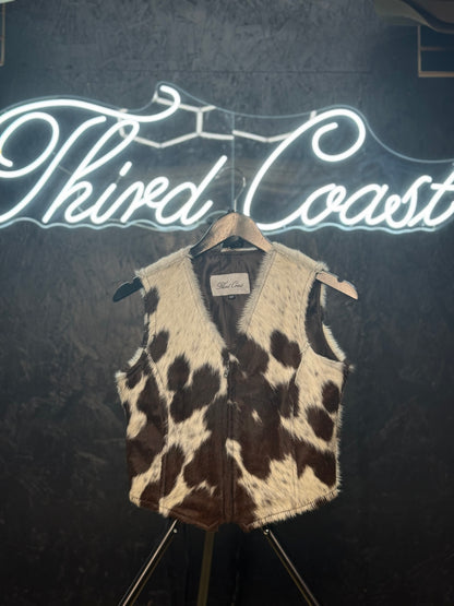 Women’s Cowhide Vest XS