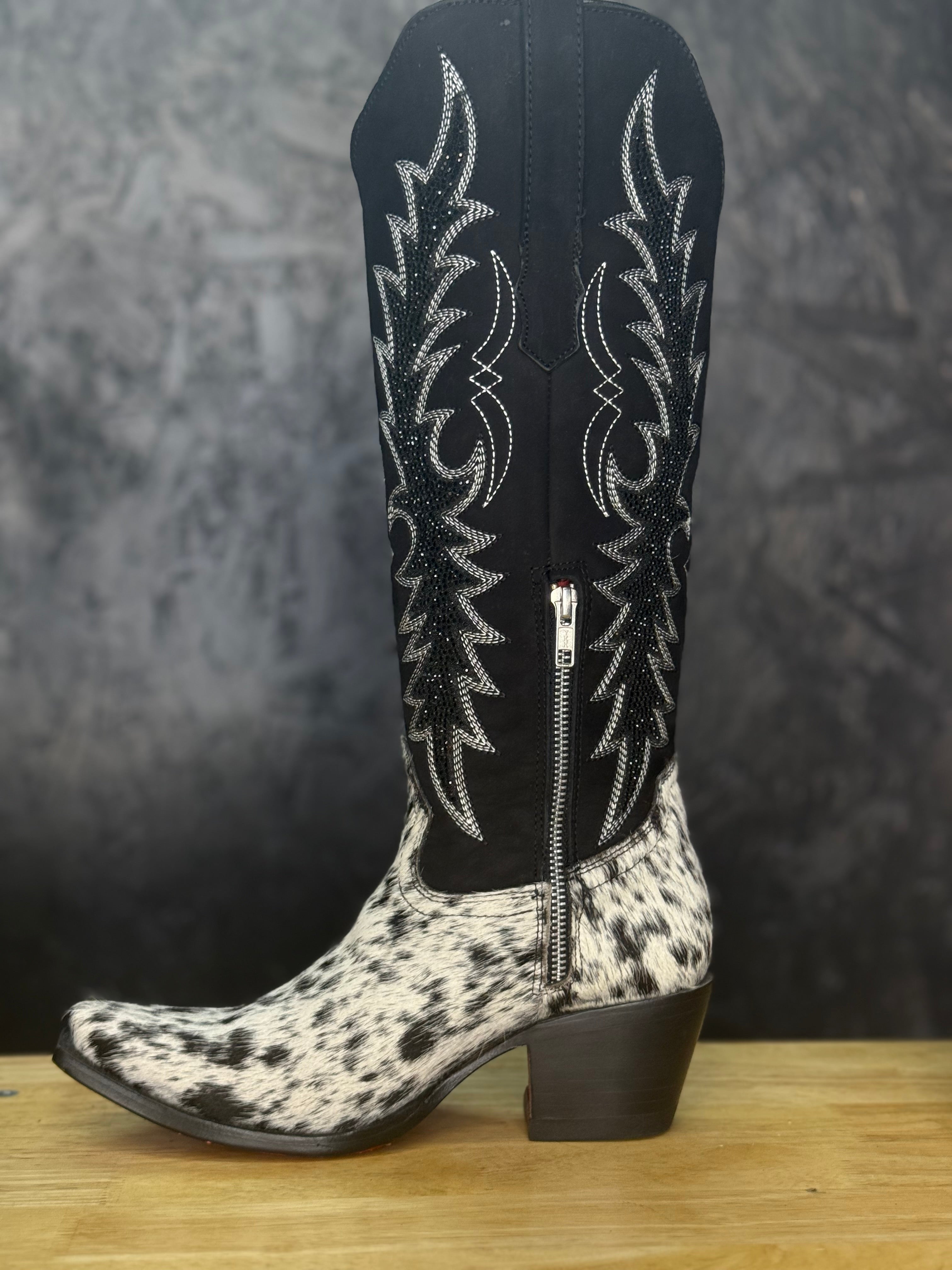Rubi Tall Cowhide Boot