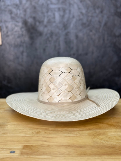 100x ‘Honeycomb’ Open Crown Straw Hat