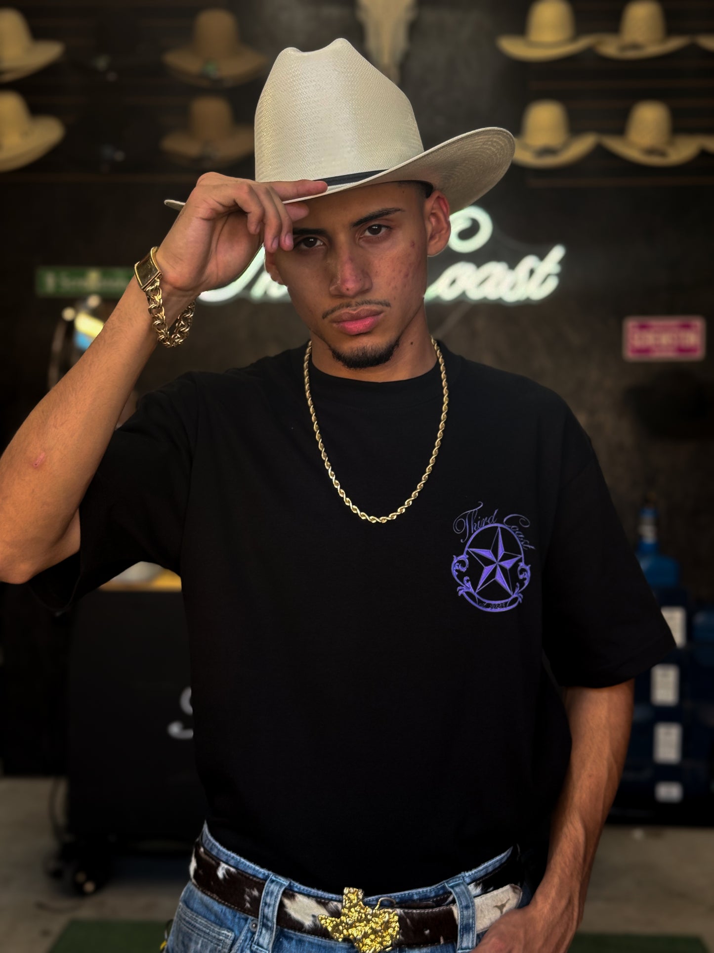 Purple Third Coast Tee