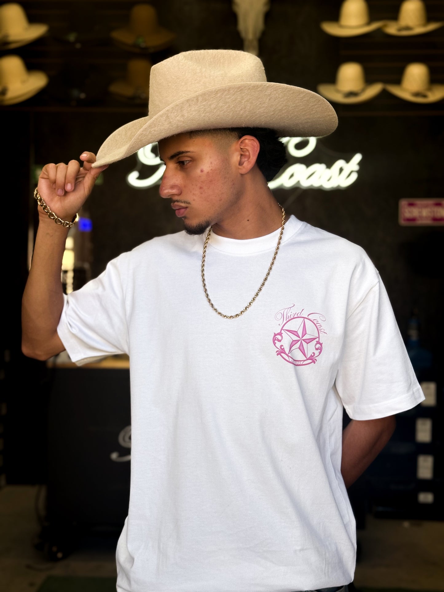 Pink Third Coast Tee