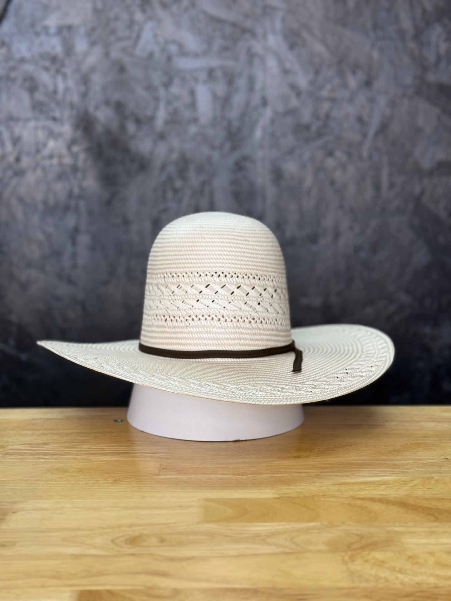 30x ‘Barbed Wire’ Open Crown Straw Hat