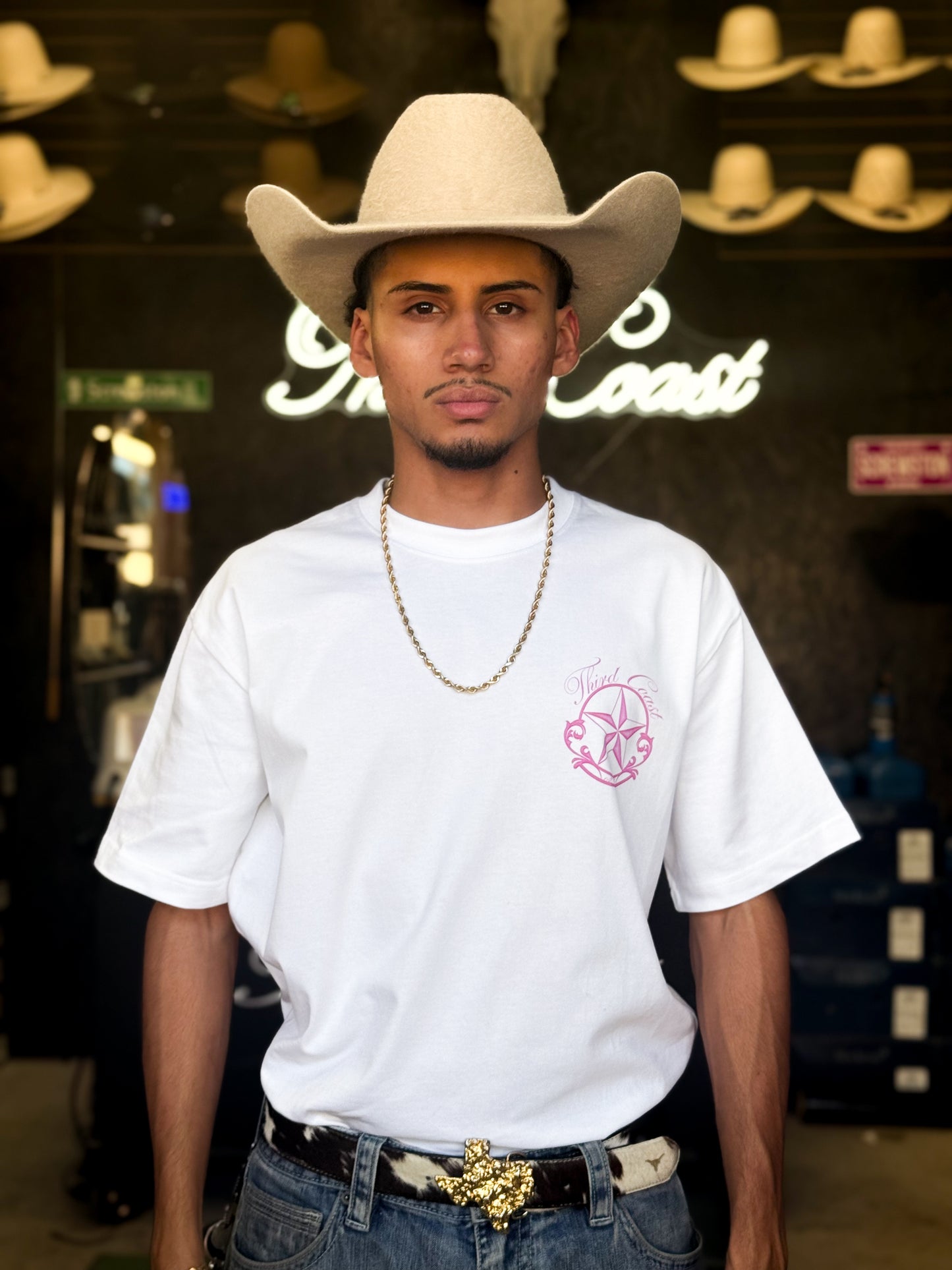 Pink Third Coast Tee