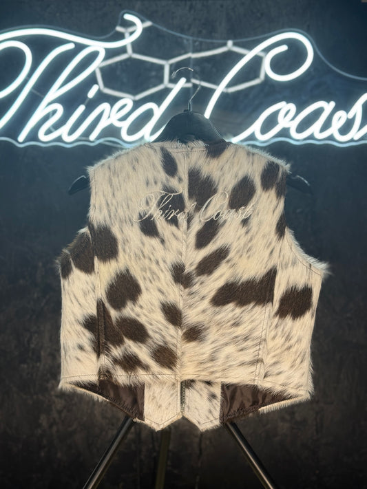 Women’s Cowhide Vest L