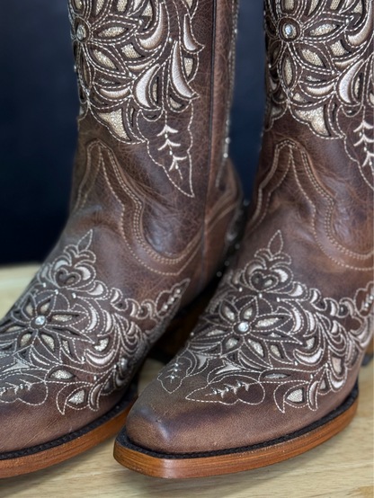 ‘Sunflower’ Snip Toe Boot