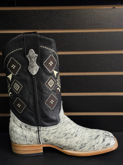 Men's Square Toe Cowhide Boot- Sz. 13