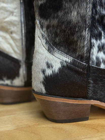 Tall Red Bottom Cowhide 9