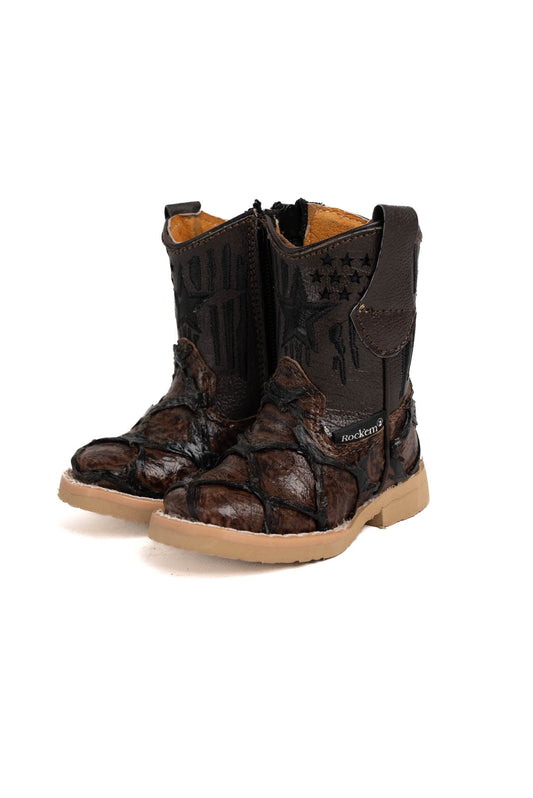 Brown Fish | Baby Boot