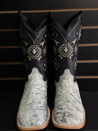 Men's Square Toe Cowhide Boot- Sz. 13