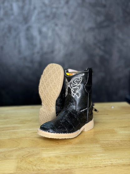 Baby Black Caiman Boot