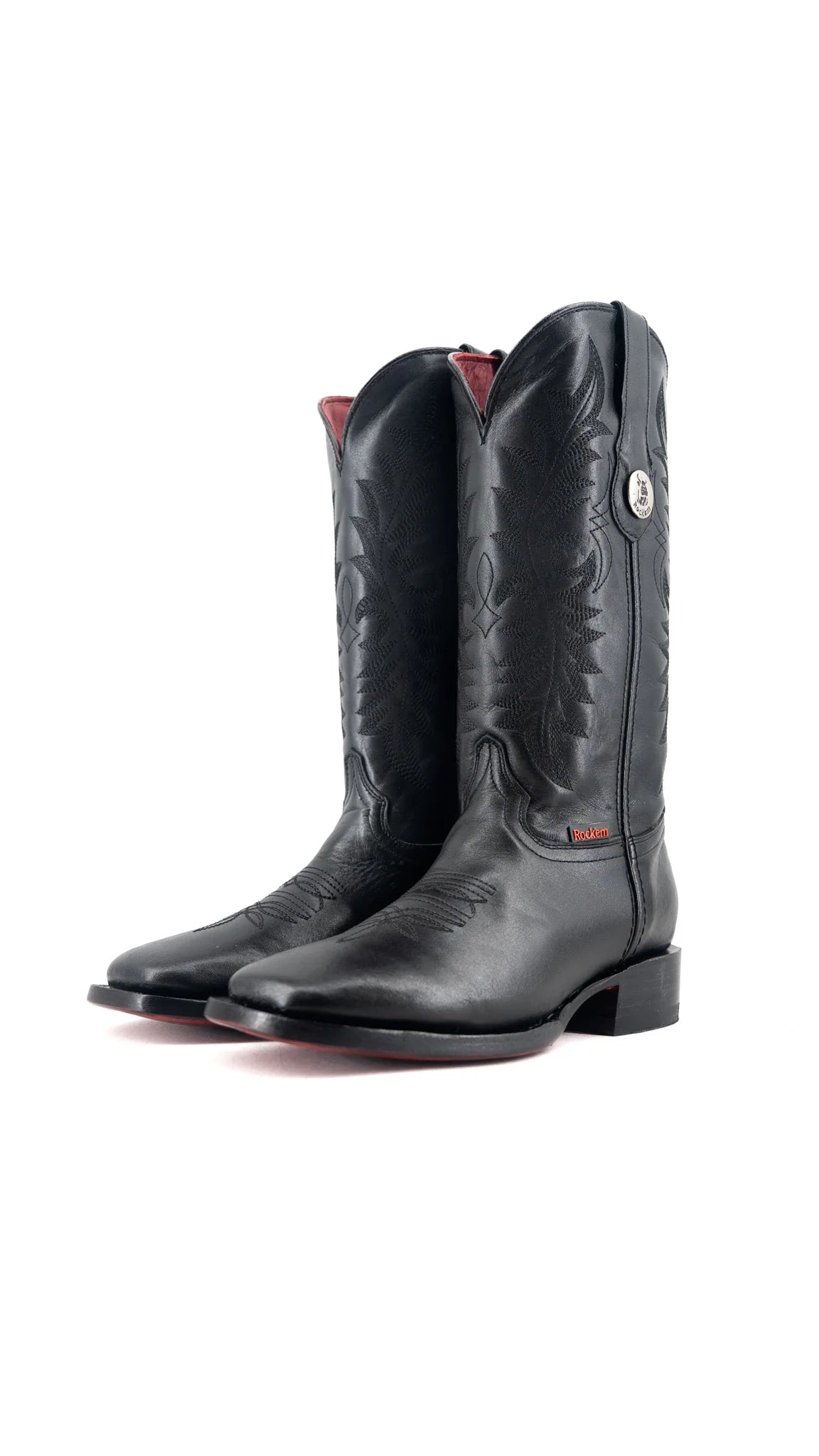 Ruby Red Bottom | Square Toe