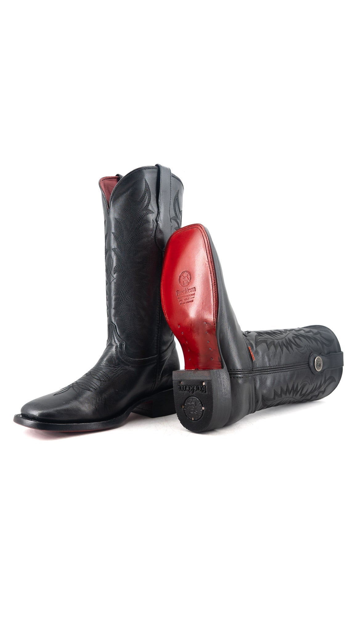 Ruby Red Bottom | Square Toe